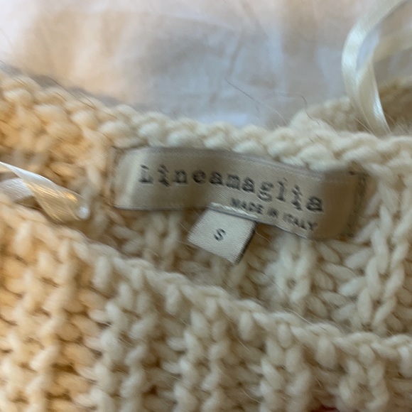 Tan off shoulder sweater barely worn - Picture 2 of 2